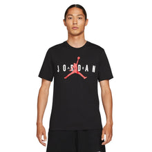 Load image into Gallery viewer, Men&#39;s Jordan Air Wordmark Short Sleeve T-Shirt - Black[CK4212-013]
