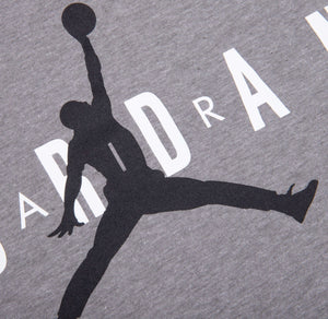 Men's Jordan Air Wordmark Short Sleeve T-Shirt - Grey [CK4212-092]
