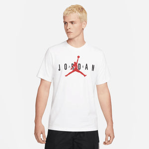 Men's Jordan Air Wordmark Short Sleeve T-Shirt - White [CK4212-103]
