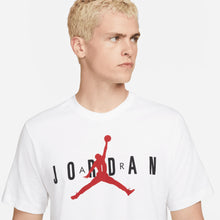 Load image into Gallery viewer, Men&#39;s Jordan Air Wordmark Short Sleeve T-Shirt - White [CK4212-103]
