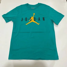 Load image into Gallery viewer, Men&#39;s Jordan Air Wordmark Short Sleeve T-Shirt - Green [CK4212-322]
