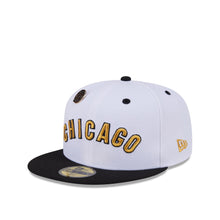 Load image into Gallery viewer, 59Fifty Day Chicago Cubs 70th Anniversary 2-Tone White/Black - Gray UV
