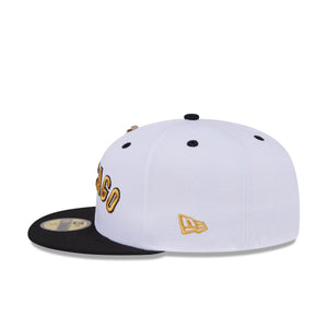 59Fifty Day Chicago Cubs 70th Anniversary 2-Tone White/Black - Gray UV