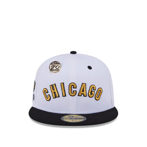 59Fifty Day Chicago Cubs 70th Anniversary 2-Tone White/Black - Gray UV