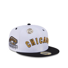 Load image into Gallery viewer, 59Fifty Day Chicago Cubs 70th Anniversary 2-Tone White/Black - Gray UV
