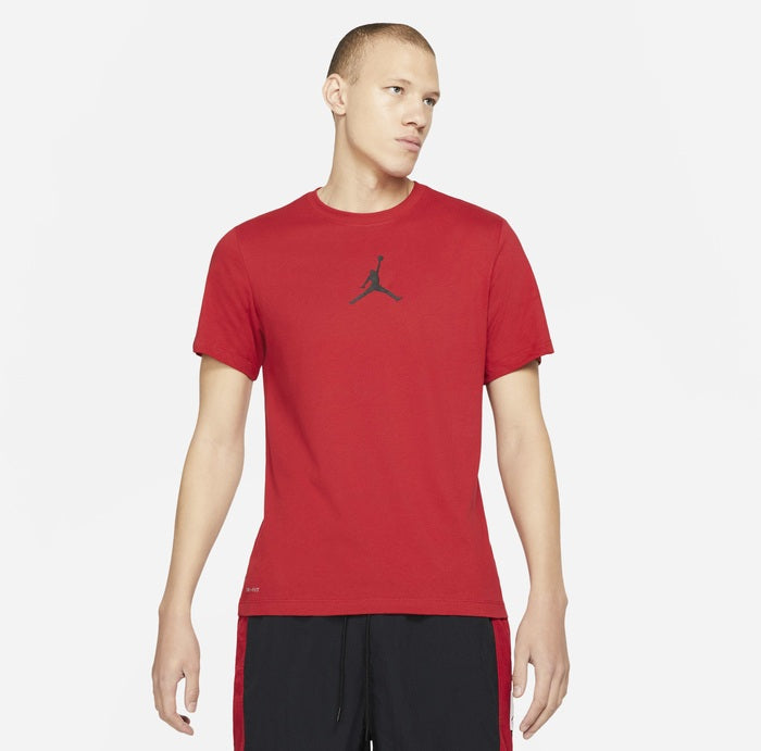 Men's Jordan Air Jumpman Short Sleeve T-Shirt - Red [CK5190-687]