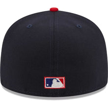 Load image into Gallery viewer, 59Fifty California Angels Retro Jersey Script Navy/Red - Green UV
