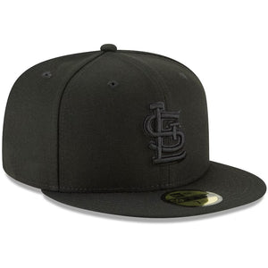 59Fifty St. Louis Cardinals MLB Basic Black on Black - Grey UV