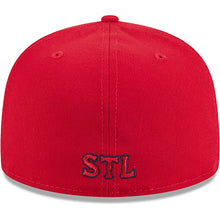 Load image into Gallery viewer, 59Fifty St. Louis Cardinals Red City Connect Fitted Hat  - Black UV
