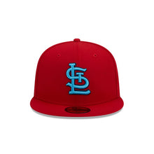 Load image into Gallery viewer, 59Fifty St. Louis Cardinals Father&#39;s Day Red- Turquoise UV
