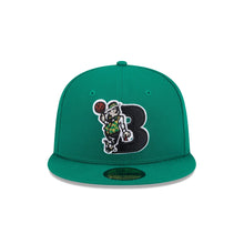 Load image into Gallery viewer, 59Fifty New Era Boston Celtics Deceptor Green Fitted Hat - Gray UV
