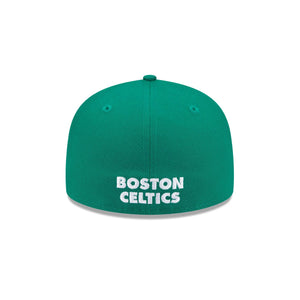 59Fifty New Era Boston Celtics Deceptor Green Fitted Hat - Gray UV