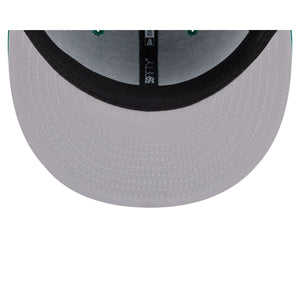 59Fifty New Era Boston Celtics Deceptor Green Fitted Hat - Gray UV
