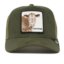 Load image into Gallery viewer, [CERTIFIED] - Goorin Bros &quot;The Suede Cow&quot; Adjustable Trucker Hat
