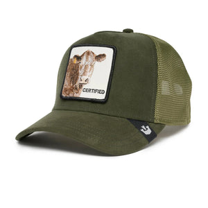 [CERTIFIED] - Goorin Bros "The Suede Cow" Adjustable Trucker Hat