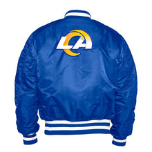 Load image into Gallery viewer, Los Angeles Rams X New Era X Alpha Industries MA-1 Bomber Jacket
