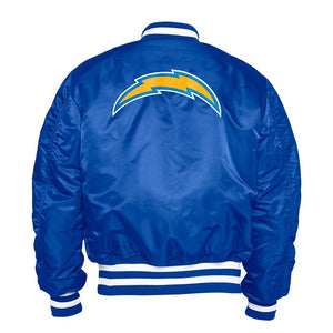 Los Angeles Chargers X New Era X Alpha Industries MA-1 Bomber Jacket