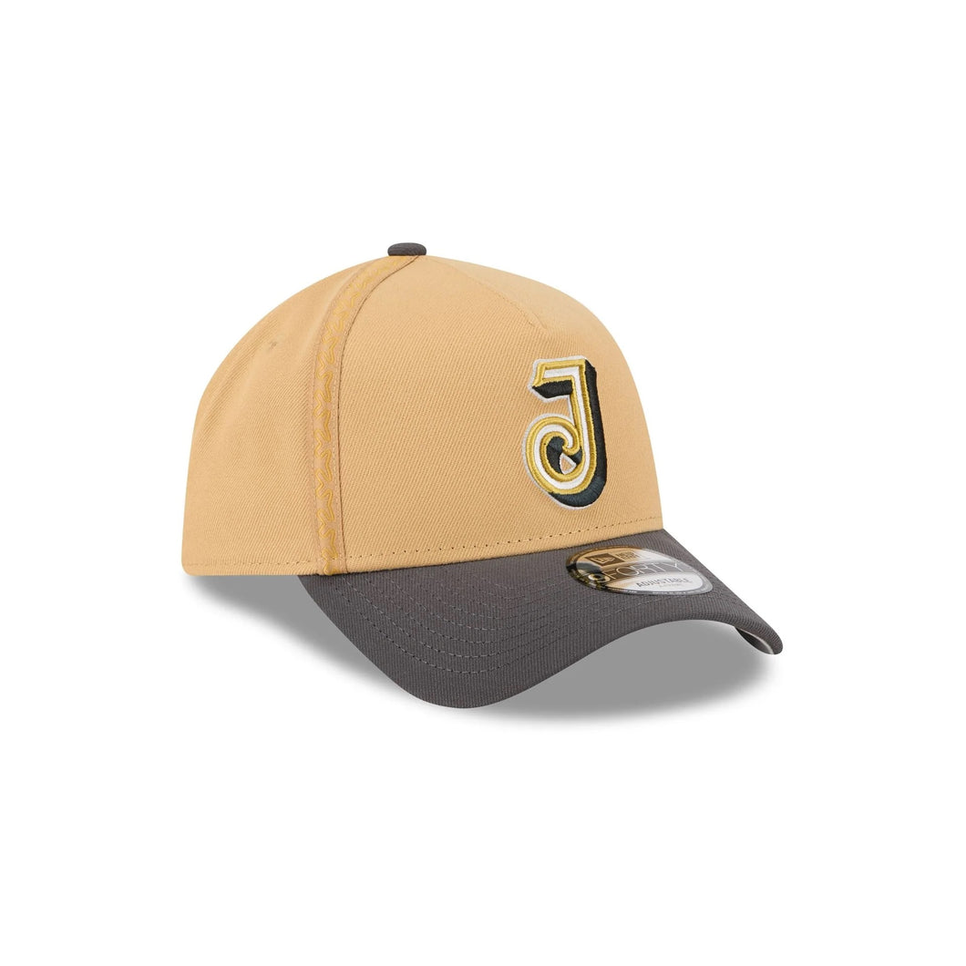 9Forty A-Frame Snapback LMB Charros De Jalisco Tan - Grey UV