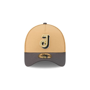 9Forty A-Frame Snapback LMB Charros De Jalisco Tan - Grey UV