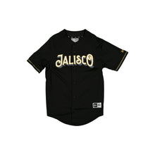 Load image into Gallery viewer, 2025 New Era Liga Mexicana LMB 100th Anniversary Charros de Jalisco Authentic Alt Jersey - Black
