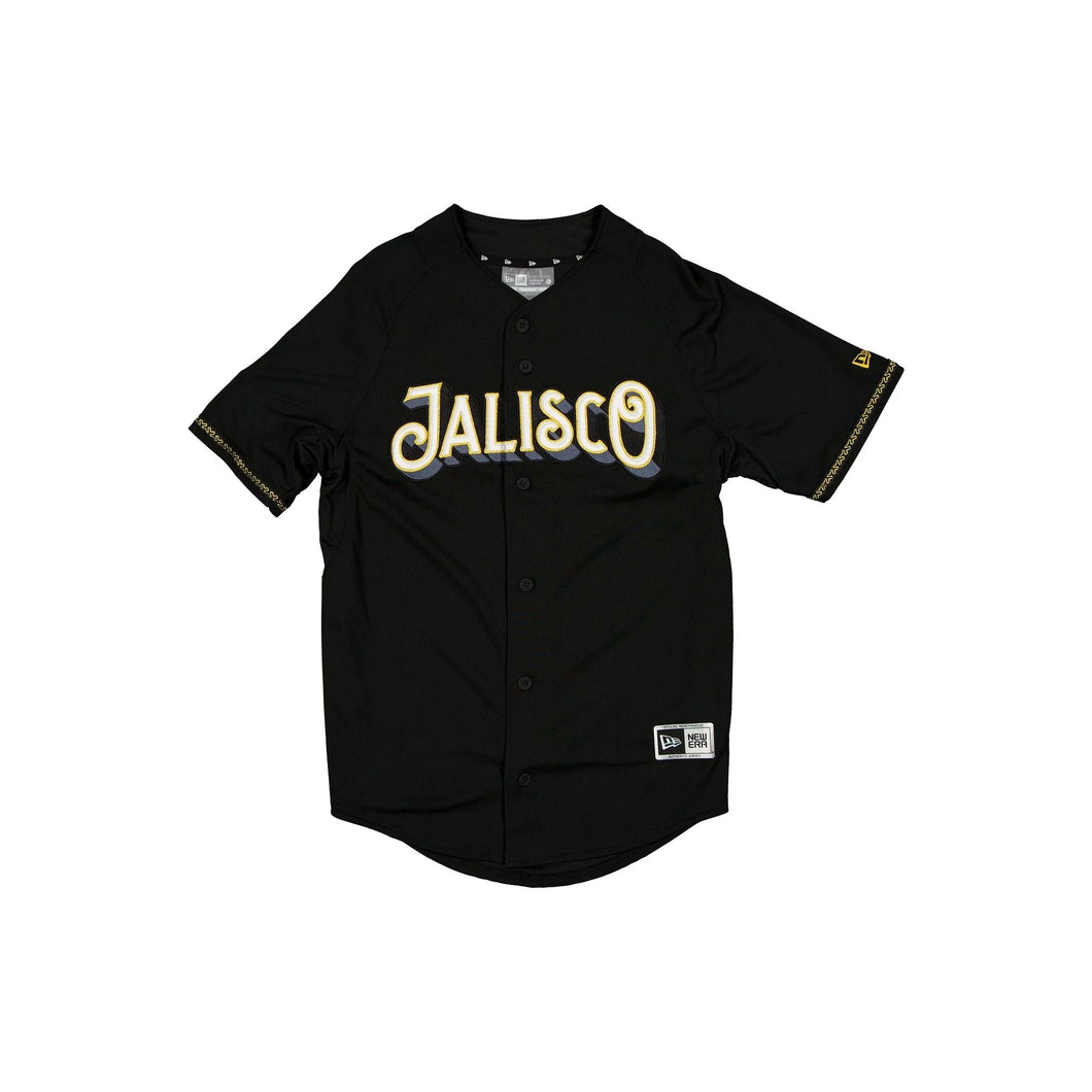 2025 New Era Liga Mexicana LMB 100th Anniversary Charros de Jalisco Authentic Alt Jersey - Black