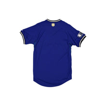 Load image into Gallery viewer, 2025 New Era Liga Mexicana LMB 100th Anniversary Charros de Jalisco Authentic Away Jersey - Royal
