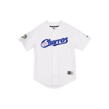 Load image into Gallery viewer, 2025 New Era Liga Mexicana LMB 100th Anniversary Charros de Jalisco Authentic Home Jersey - White
