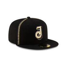 Load image into Gallery viewer, 59Fifty LMB Charros de Jalisco Game Cap ALT "Charro" Black/Gold - Black UV
