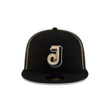Load image into Gallery viewer, 59Fifty LMB Charros de Jalisco Game Cap ALT "Charro" Black/Gold - Black UV
