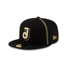 Load image into Gallery viewer, 59Fifty LMB Charros de Jalisco Game Cap ALT "Charro" Black/Gold - Black UV
