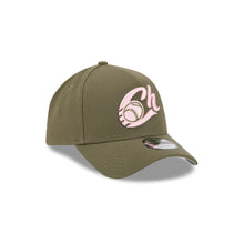 Load image into Gallery viewer, 9Forty A-Frame Snapback LMB Charros de Jalisco Olive - Grey UV
