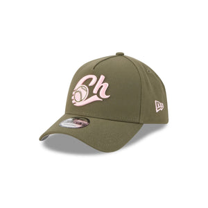 9Forty A-Frame Snapback LMB Charros de Jalisco Olive - Grey UV