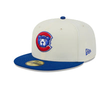 Load image into Gallery viewer, 59Fifty New Era Chicago Cubs Deceptor Logo 2-Tone Chrome/Royal - Gray UV
