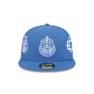59Fifty New Era Liga MX Chivas de Guadalajara Indigo - Gray UV