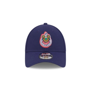 Liga MX 9Forty Snapback Spray Paint Chivas De Guadalajara Navy - Red UV