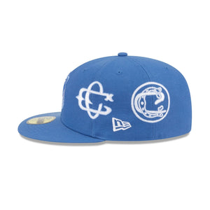 59Fifty New Era Liga MX Chivas de Guadalajara Indigo - Gray UV