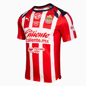 Puma 2025/2026 Chivas Home Jersey Men's Drycell Replica Soccer Jersey