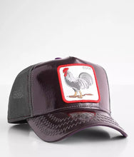 Load image into Gallery viewer, [Cock] - Goorin Bros &quot;Eggplant&quot; Adjustable Trucker Hat
