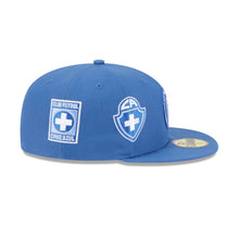 Load image into Gallery viewer, 59Fifty New Era Liga MX Club de Futbol Cruz Azul Indigo - Gray UV
