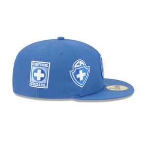 59Fifty New Era Liga MX Club de Futbol Cruz Azul Indigo - Gray UV