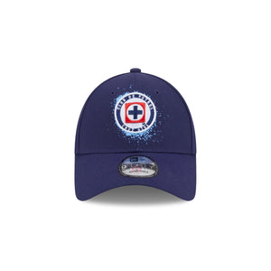Liga MX 9Forty Snapback Spray Paint Cruz Azul  Navy - Blue UV