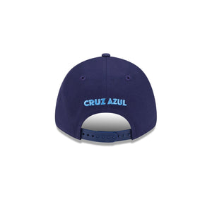 Liga MX 9Forty Snapback Spray Paint Cruz Azul  Navy - Blue UV