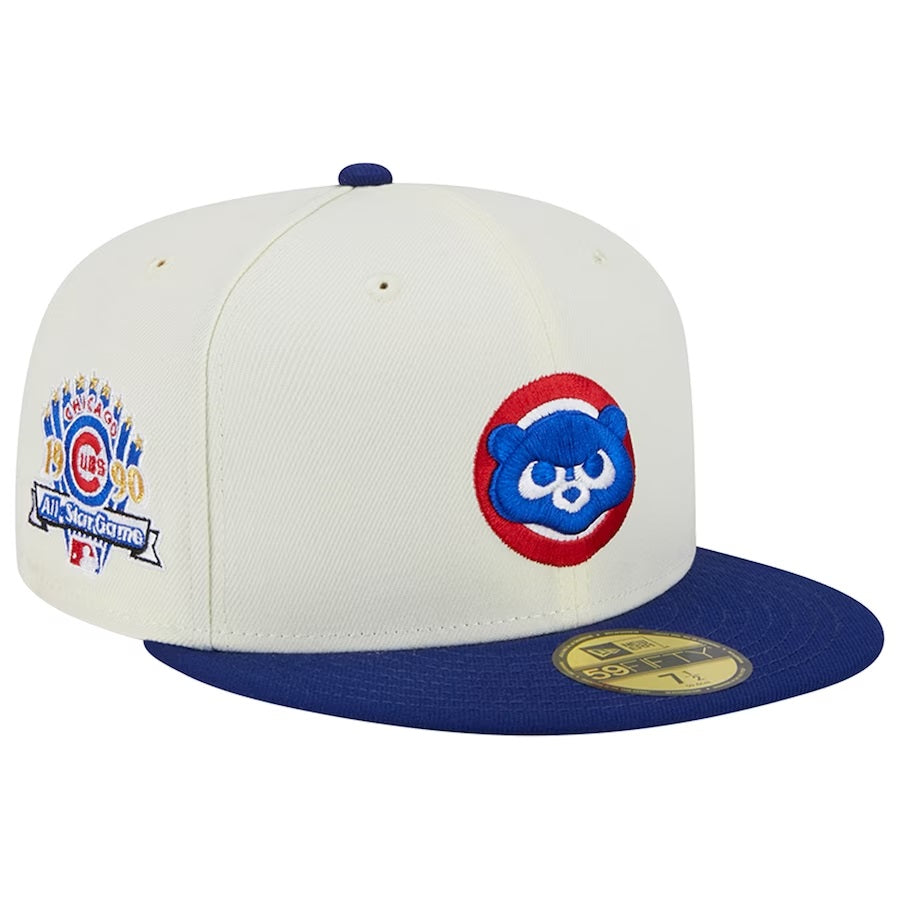 59Fifty Chicago Cubs Retro 1990 All Star Game 2-tone White/Royal - Gray  UV