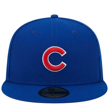 Load image into Gallery viewer, 59Fifty Chicago Cubs 2016 World Series Patch Royal - Gray UV
