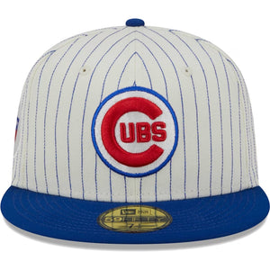 59Fifty Chicago Cubs Retro Jersey Script White/Royal - Green UV