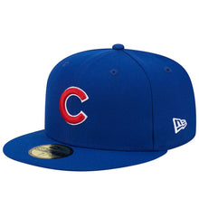 Load image into Gallery viewer, 59Fifty Chicago Cubs 2016 World Series Patch Royal - Gray UV
