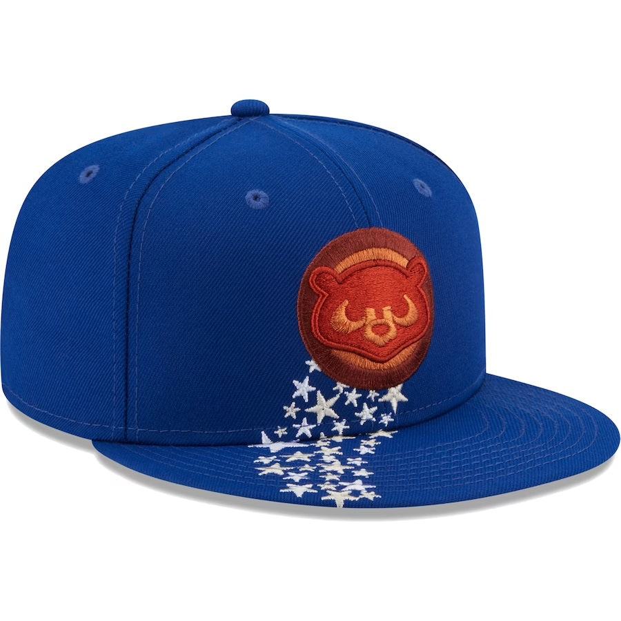 59Fifty Chicago Cubs Meteor Royal - Orange UV