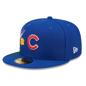 59Fifty Chicago Cubs Blooming Royal - Gray UV