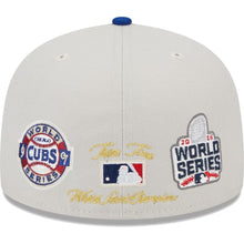 Load image into Gallery viewer, 59Fifty Chicago Cubs World Class Stone/Royal - Grey UV

