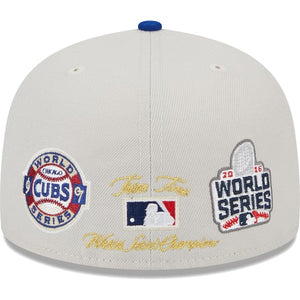 59Fifty Chicago Cubs World Class Stone/Royal - Grey UV